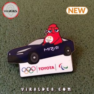 Paris 2024 Olympic Games Toyota Enamel Pins