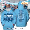 22 23 Manchester City Premier League Champions Blue Hoodie