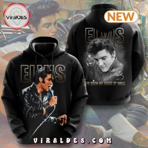 Elvis Presley The King Of Rock N’ Roll Hoodie