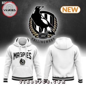 Collingwood Magpies 2024 Indigenous White Hoodie