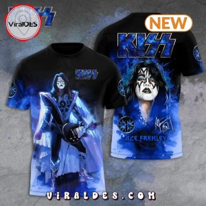 Kiss Band Ace Frehley Signatures Hoodie