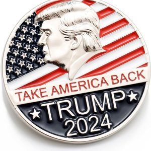 Trump 2024 Pin Trump for President 2024 Enamel Lapel Pin Take America Back Trump 2024 Button