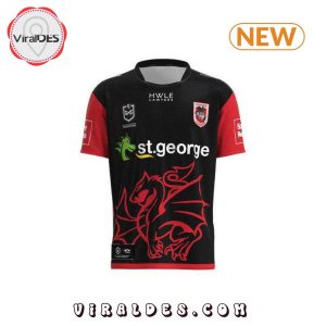 Men’s St. George Illawarra Dragons NRL T-Shirt, Cap