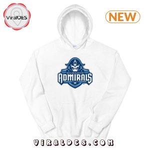 Men’s New Milwaukee Admirals White Hoodie