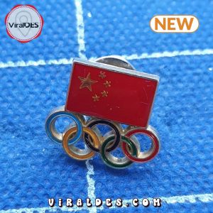 2024 China National Olympics Games Enamel Pins