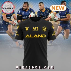 Parramatta Eels EST 1947 NRL Black Shirt