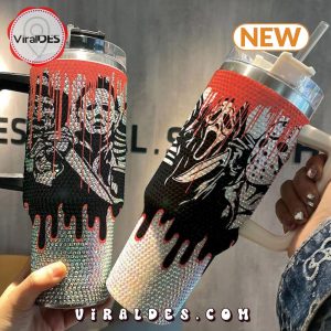 Halloween Horror Movie Characters 40oz Tumbler