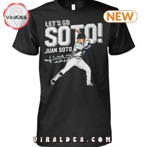 Juan Soto Navy New York Yankees Playmaker T-Shirt