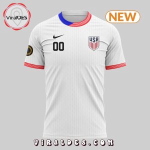 Custom 2024 USA Team Olympics White Shirt