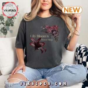 Lily Blooms Flower It Ends With Us Fan T-Shirt