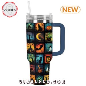 Spooky Squares 40oz Tumbler