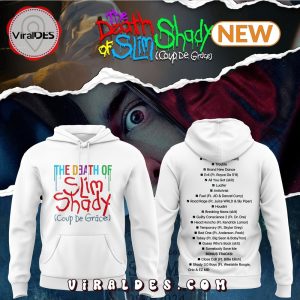 Eminem The Death of Slim Shady White Hoodie