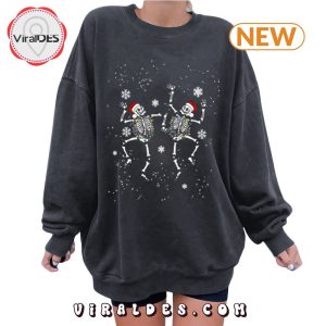 Dancing Skeleton Christmas Sweatshirt