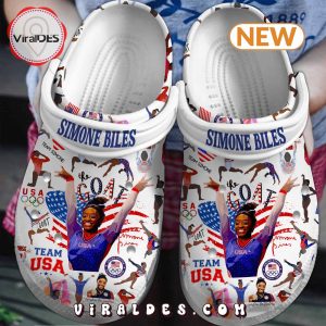 Simone Biles USA Team Olympics Crocs