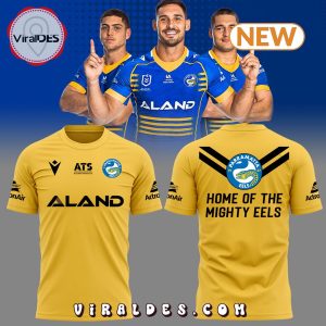 Men’s Parramatta Eels Home Of The Mighty Yellow Shirt