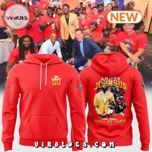 Houston Texans Andre Johnson Red Hoodie