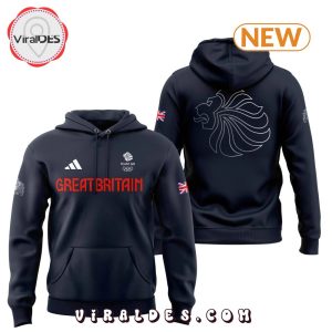 Team GB Olympic Paris 2024 Navy Hoodie