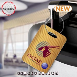 Qatar Gold Luggage Tag