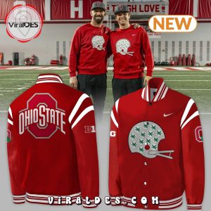 Special Throwback Helmet Ohio State Baseball Jacket