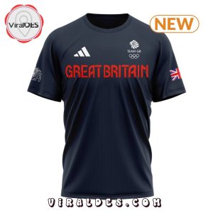 Team GB Olympic Paris 2024 Navy T-Shirt, Cap