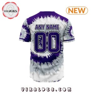 Colorado Rockies Custom Grateful Dead Design Baseball Jersey