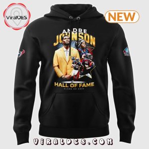 Houston Texans Andre Johnson Hall Of Fame Hoodie