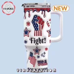 Fight With Trump 2024 Stanley Tumbler