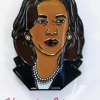 Kamala Harris For President 2024 Distressed Lapel Pin Cute Brooch Pins Badges