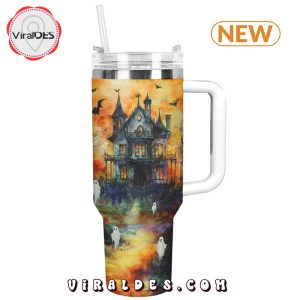 Halloween Haunted Mansion 40oz Tumbler