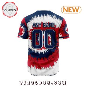 Philadelphia Phillies Custom Grateful Dead Design Baseball Jersey