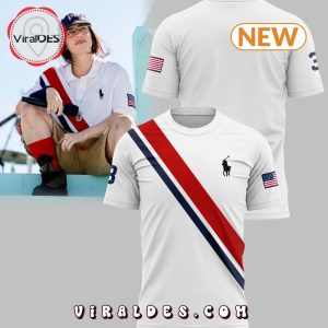 2024 Billie Eilish Olympic LA28 White Shirt