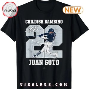 Childish Bambino Juan Soto New York MLBPA T-Shirt