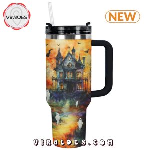 Halloween Haunted Mansion 40oz Tumbler