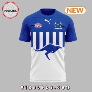 North Melbourne FC Welcome Back Logo Mazda Shirt