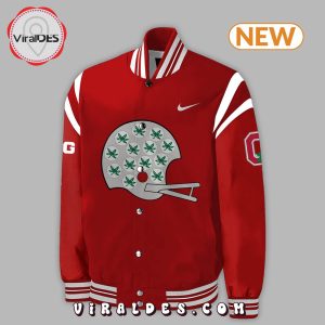 Special Throwback Helmet Ohio State Baseball Jacket