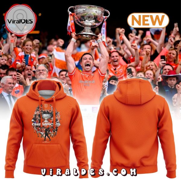 Armagh GAA All Ireland Champions 2024 Orange Hoodie