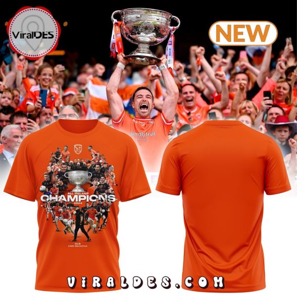 Armagh GAA All Ireland Champions 2024 Orange Hoodie