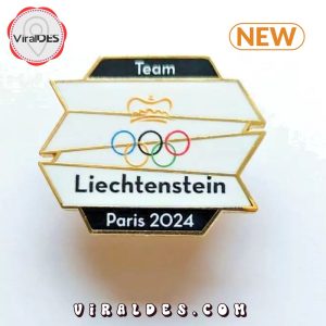 Paris 2024 Liechtenstein Olympic Team Enamel Pins