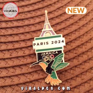 Paris 2024 Olympic Jamaika Team Enamel Pins