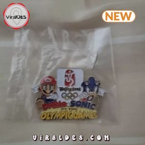 Nintendo Sega Mario Sonic Olympic Games Beijing Enamel Pins