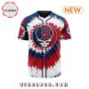 Boston Red Sox Custom US Flag Baseball Jersey