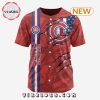 Chicago Cubs Custom Grateful Dead Design Baseball Jersey