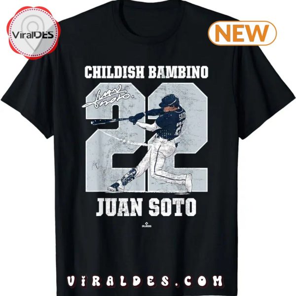 Childish Bambino Juan Soto New York MLBPA T-Shirt