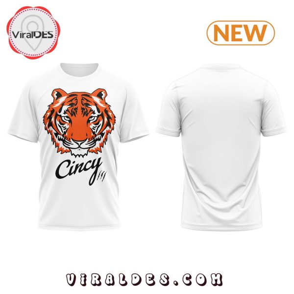 Cincinnati Bengals Claw Cincy White T-Shirt, Cap