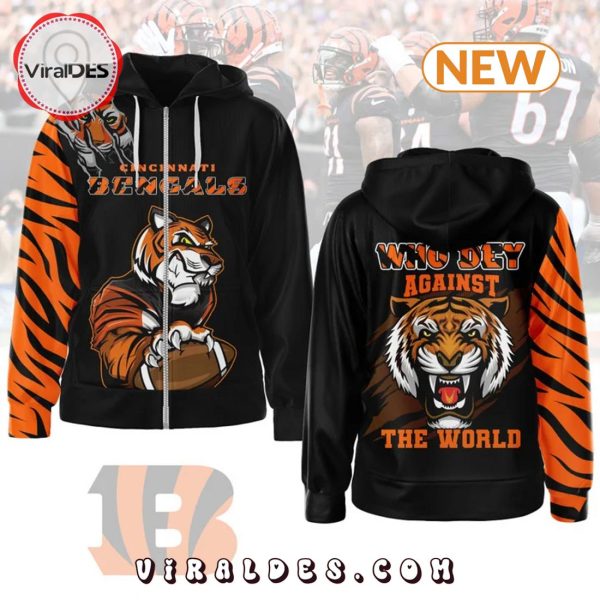 Cincinnati Bengals Who Dey Against The World Hoodie