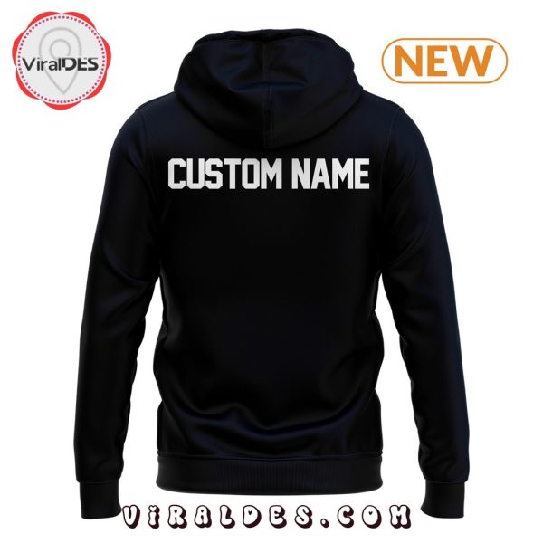 Custom 2024 USA Team Olympics Black Zip Hoodie