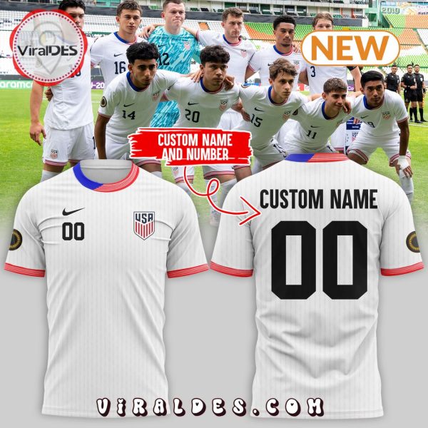 Custom 2024 USA Team Olympics White Shirt