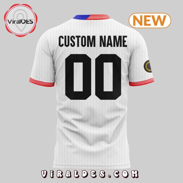 Custom 2024 USA Team Olympics White Shirt