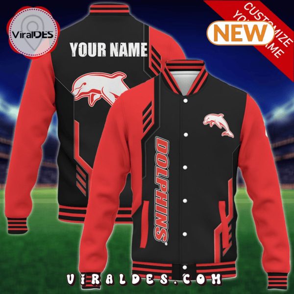 Custom Dolphins NRL Baseball Jacket