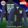 Custom Melbourne Storm NRL Baseball Jacket